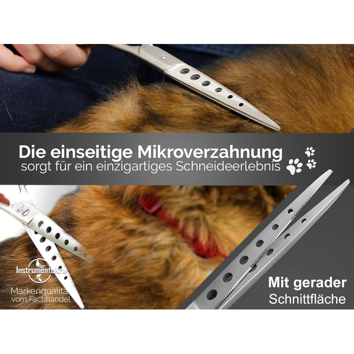Професійна ножиця для грумінгу собак та котів, 19,5 см – ножиці для шерсті, хутра та тварин