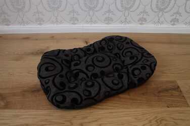 Ліжко для собак Marcus з входом з лози та подушкою, корзина для собак, ліжко для котів, корзинка для собак