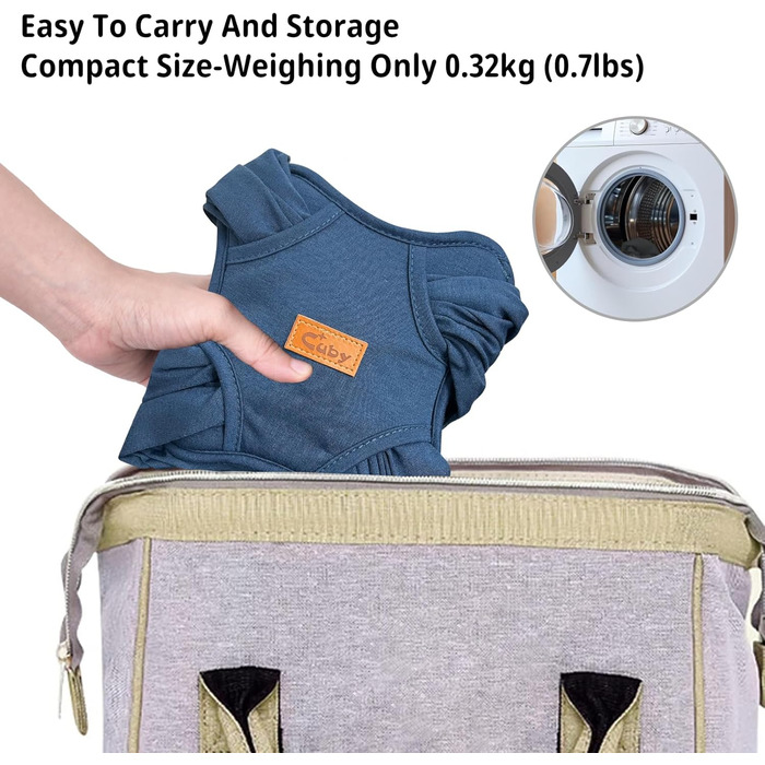 CUBY Сумка-переноска для собак, літня переноска для собак, рюкзак-переноска, регульована переноска для цуценят, 10LBS (Темно-синій)