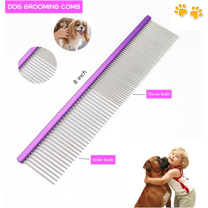 Набір ножиць для собак 7 в 1: прямі та вигнуті ножиці, ножиці для фінальної обрізки, ергономічні ручки. Ідеально для грумінгу та догляду за шерстю вашого улюбленця.