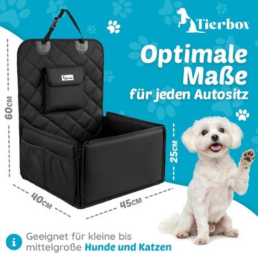 Автокрісло для собак з дозатором відходів - автокрісло для маленьких собак | Зручне та безпечне