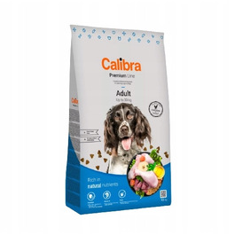 Сухий корм для собак Calibra Premium Adult, курка, для малих та середніх порід, 12 кг
