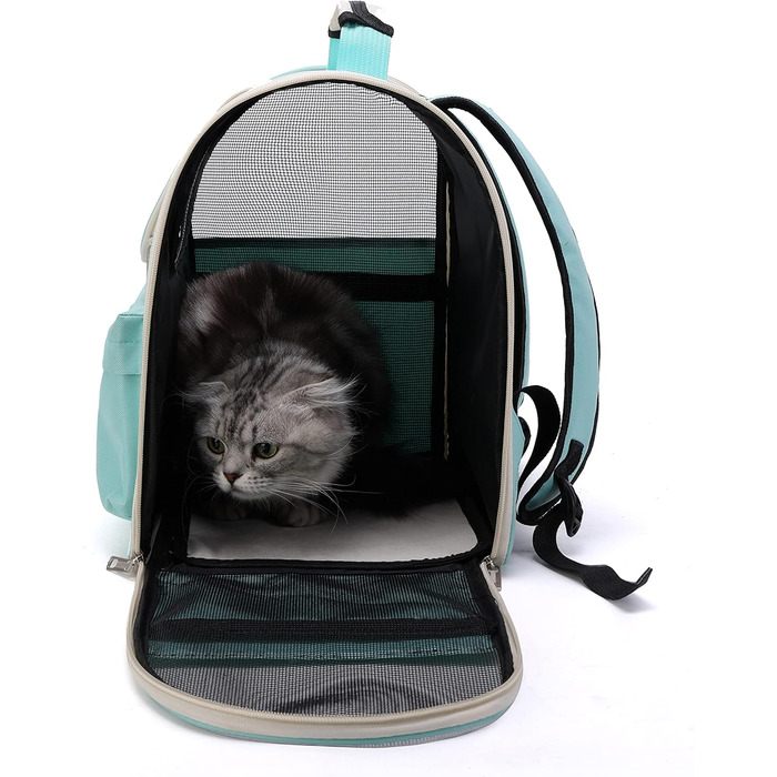 Трансформер-рюкзак для котів та собак: дихаючий, термостійкий, для подорожей (фіолетовий)