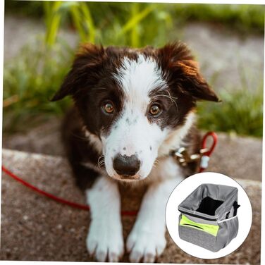 Складаний велосипедний кошик для тварин Happyyami: дихаюча сумка Oxford з ручкою для собак та котів