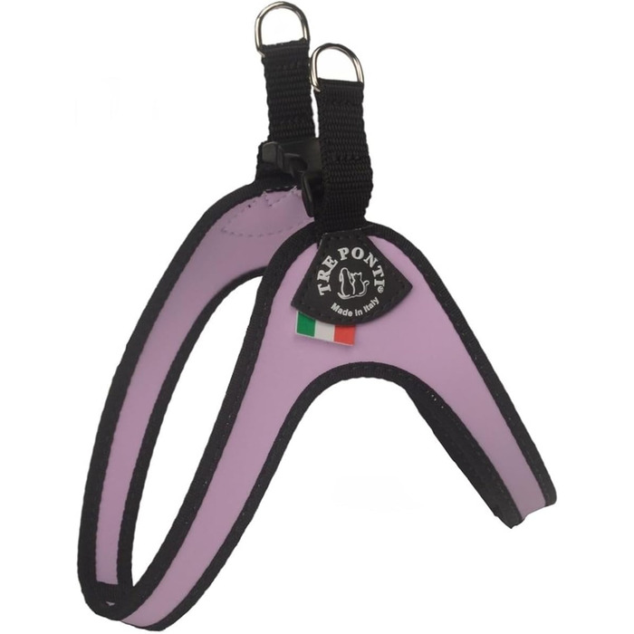 Набір мисок для собак Tre Ponti, фіолетовий/чорний, розмір 3.5, 46-49 см, до 9 кг