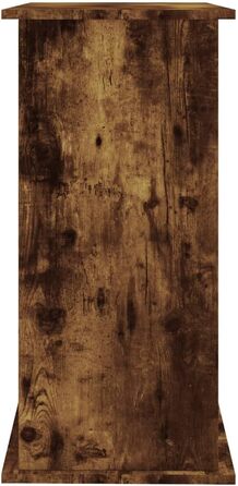 Тумба для акваріума ZEYUAN з ДСП, копчена дубова, 81x36x73 см, підставка та шафа для акваріума