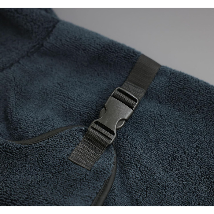 Халат для собак Kerbl, блакитний, XL, довжина спини 70 см, колір navy