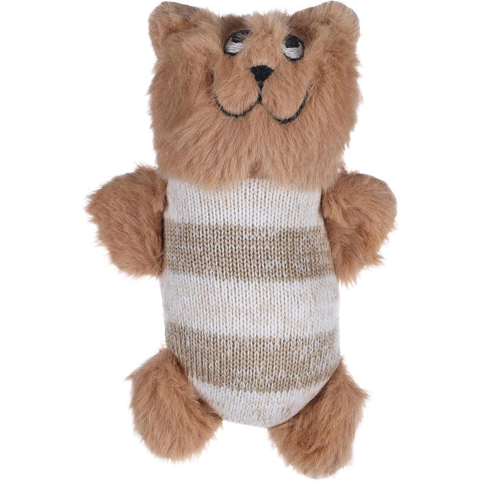 Автокрісло для собак Flamingo Krems, 60x50x20 см, знімні подушки, регульовані ремені та повід (колір: коричневий)