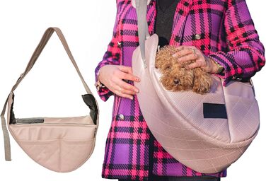 Трансформер для собак та котів до 6 кг, рожевий | Сумка-переноска для цуценят та маленьких собак