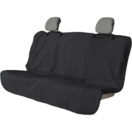 Водонепроникний чохол на сидіння заднього ряду авто: для собак, дітей, легкових, вантажних, SUV (чорний)