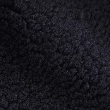 Зимова куртка для собак, тепла жилетка з шлейкою, водонепроникна та вітрозахисна, з відбивачами, флісова, для великих собак (XL, чорний)