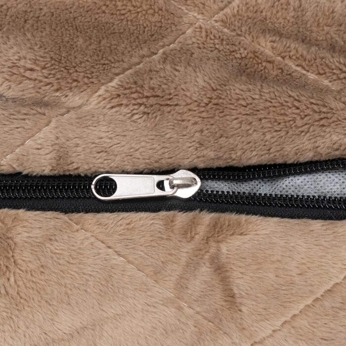 Крісло-ліжко для собак IB Style Milo, коричневе, 61 x 49 x 23 см, знімний чохол