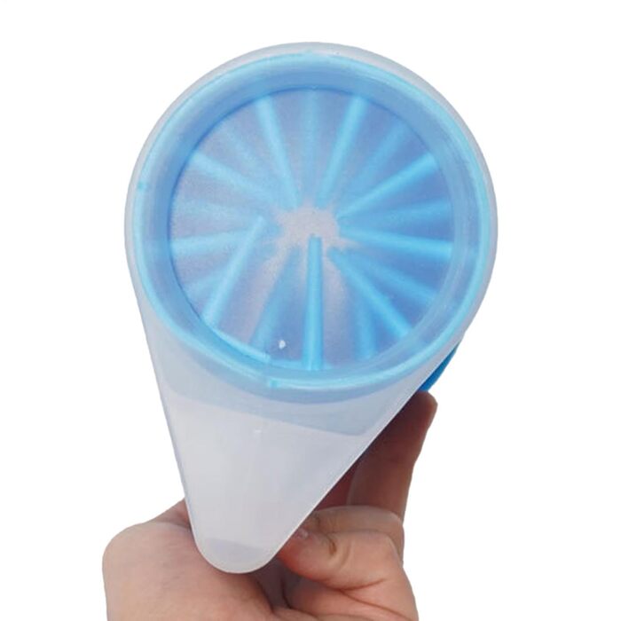 Очисник для лап собак з силікону, портативний, знімний, для пральної машини, з щіткою, Dome B.As Picture