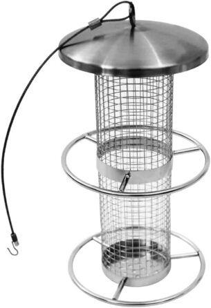 Годівниця для птахів з нержавіючої сталі Haushalt International
