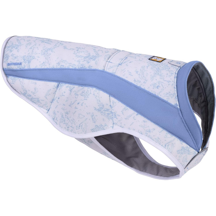Охолоджувальний жилет для собак RUFFWEAR Swamp Cooler, SPF 50+, фіолетовий, XXS (33-43 см), максимальний захист від сонця та спеки, з отвором для шлейки