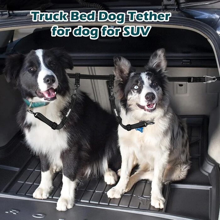 Безпечний поводок для собак у пікап, кріплення для собак, регульований ремінь для 1 собаки, вантажівки, пікапи, SUV