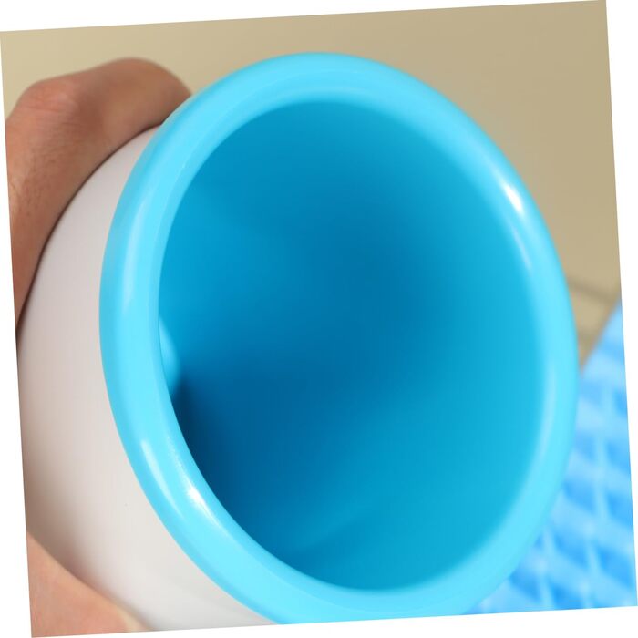 Мийка для лап тварин BESPORTBLE USB, ротаційна масажна щітка для собак та котів, ефективний догляд за лапами