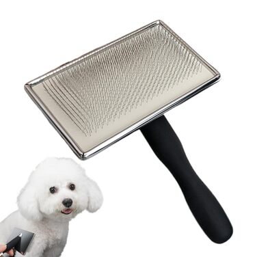 Гребінець для собак та котів: металевий масажний гребінець для видалення підшерстя