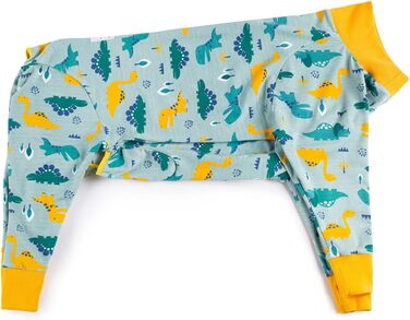 Комбінезон для собак великих порід BT Bear, захист суглобів, піжама для собак, комбінезон для собак середніх та великих порід (6XL, зелений) 6XL Динозавр (Зелений)