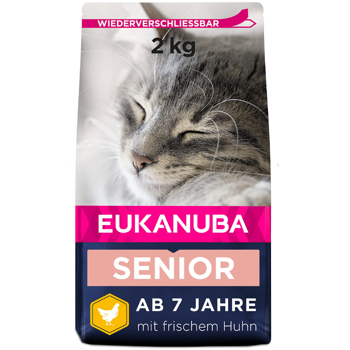 Сухий корм для літніх котів Eukanuba Senior, 10 кг