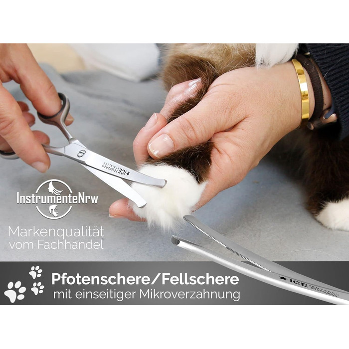 Професійна фетрова ножиці для грумінгу собак, 16 см