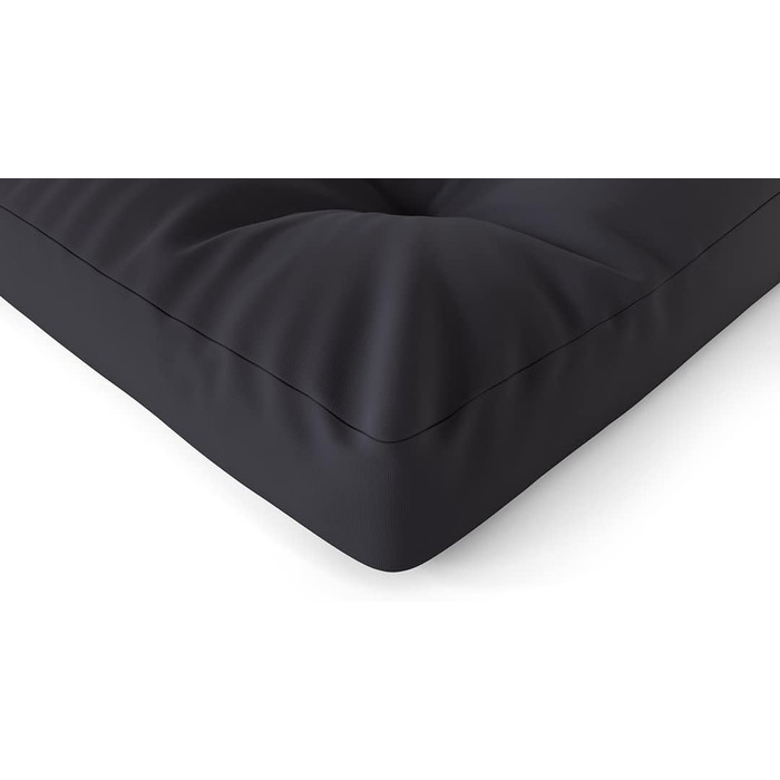 Килимок для собак Knuffelwuff Gatsby з оксфордської тканини, 110 x 89 см, чорний. Нековзна підкладка, легко чистити. Підходить для великих, середніх та малих собак. Розміри: 110 x 89 x 15 см