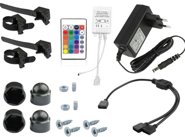 LED-освітлення для акваріума LUMI FLORA, комплект 2x60см, світлодіоди 5730 RGB