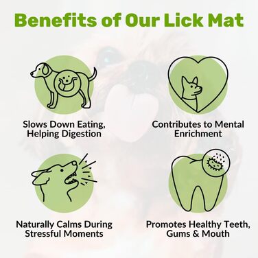 NutriPaw Килимок-іграшка для собак | Заспокійливий повільний дозатор корму для тривоги, нудьги та травлення | Без BPA, придатний для миття в посудомийній машині | Для ласощів, вологого корму та добавок (2 шт.) 2 упаковки