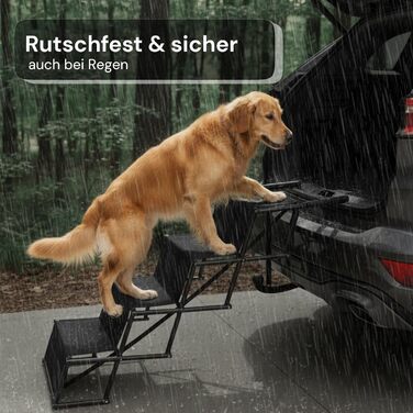 Сходинка для собак у машину, авторампа - складана, регульована висота, неслизька, для легкових та SUV