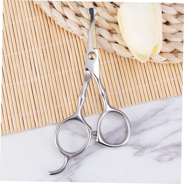 Ножиці для грумінгу тварин з нержавіючої сталі: ергономічні ножиці з безпечними закругленими кінцями для собак та котів