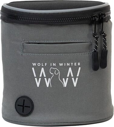 Сумка для ласощів Quickdraw для собак – сумка для дресирування з тримачем клікера та диспенсером для відходів – зручна сумка для ласощів для собак – міцна, світловідбивна (Чорна)