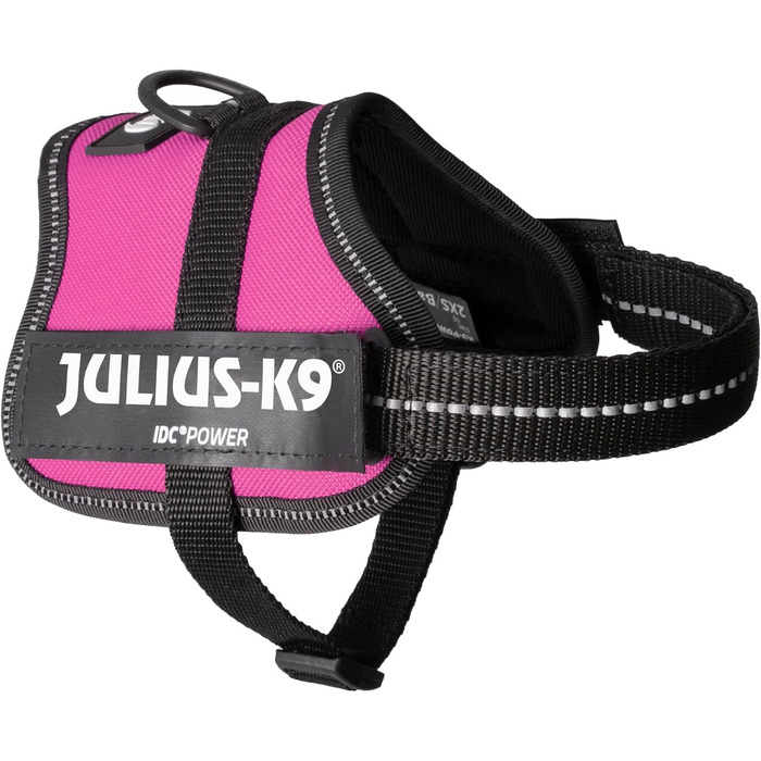 Шлейка для собак K9, розмір 2XS/Baby 2, темно-рожева