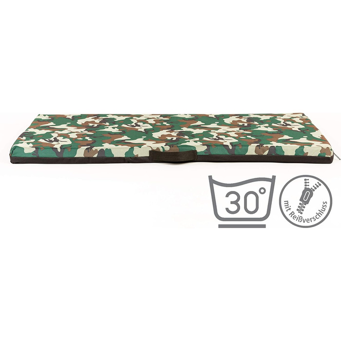 Матрац для собак COO PET, 68x50 см, сірий, 3 см, Oxford 600D з PVC-покриттям