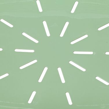 Крізь-ліжко для собак Ferplast Siesta Deluxe, велике, зелене, 84 x 55 x 28,5 см, пластикове, знімний кошик