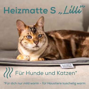 Електричне грільне ліжко Beurer Kira для собак та котів, з таймером, 41 x 34 см, миється при 30°C, зносостійке та водонепроникне