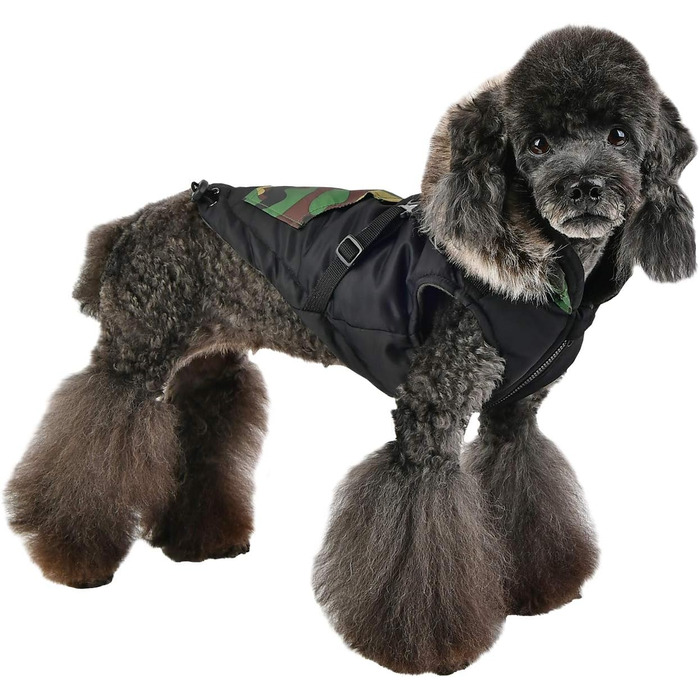 Чорний шкіряний поводок для собак Puppia PARD-VT1569 ORSON, середній розмір