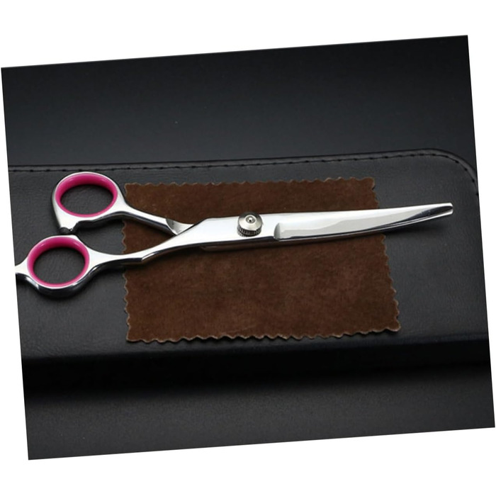 Ножиці для стрижки шерсті тварин Milisten - професійний набір для грумінгу собак та інших тварин. Срібний колір.