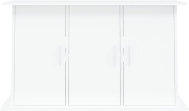 Тумба для акваріума IKAYAA, біла, деревостружкова плита, 101x41x58 см