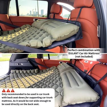 Підставка для автолюдків EULANT: розширює заднє сидіння для собак та комфортних подорожей