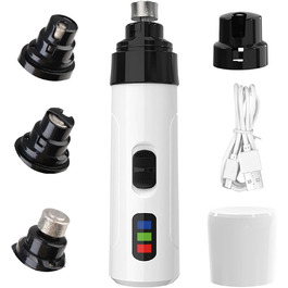 Електричний шліфувальник для собак та котів Leiser Groom Pro Kit, 2 швидкості, USB-зарядка