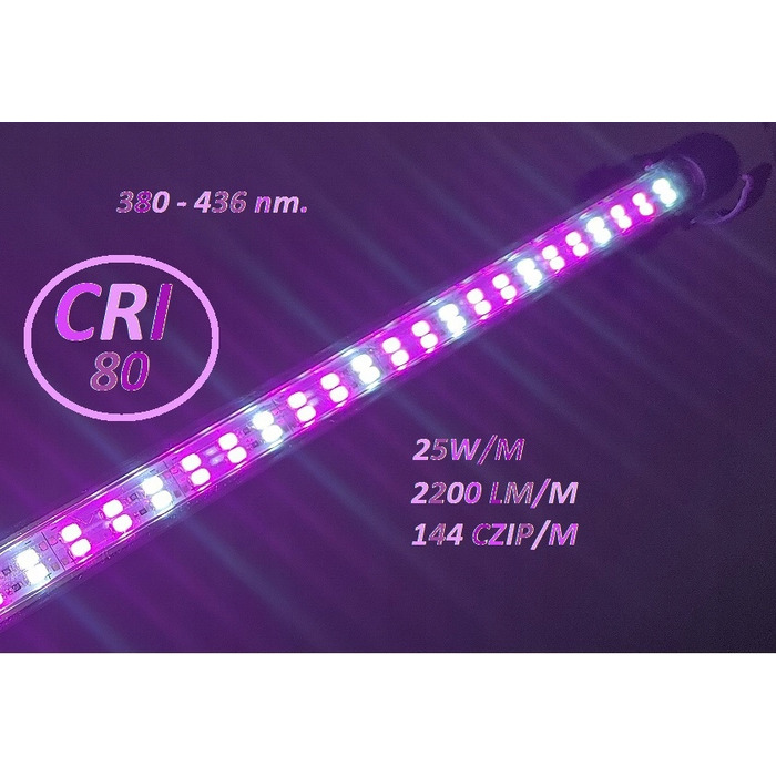 LED-освітлення для акваріума 50 см (трубка) — GROW для росту рослин