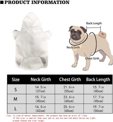 Пуловер для собак з принтом жирафи, одяг для тварин, зручний, з капюшоном, спортивний, для котів та собак, розмір 37x55x40 см