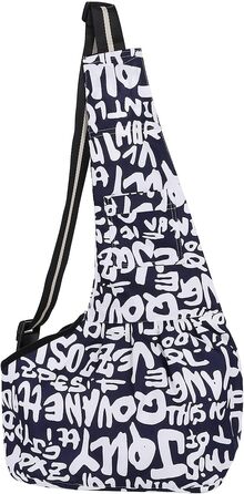 Сумка-переноска для собак і котів Oxford, регульована, блакитна (M)