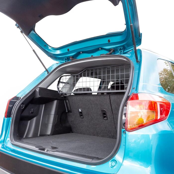 Автомобільна перегородка для собак Travall для Suzuki Vitara (з 2015), багажна сітка з міцної сталі, захисна решітка для багажника, бар'єр для перевезення домашніх тварин