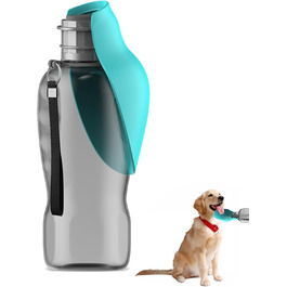Фляга для собак PIWOSGOL 800 мл: для прогулянок, подорожей, кемпінгу та альпінізму
