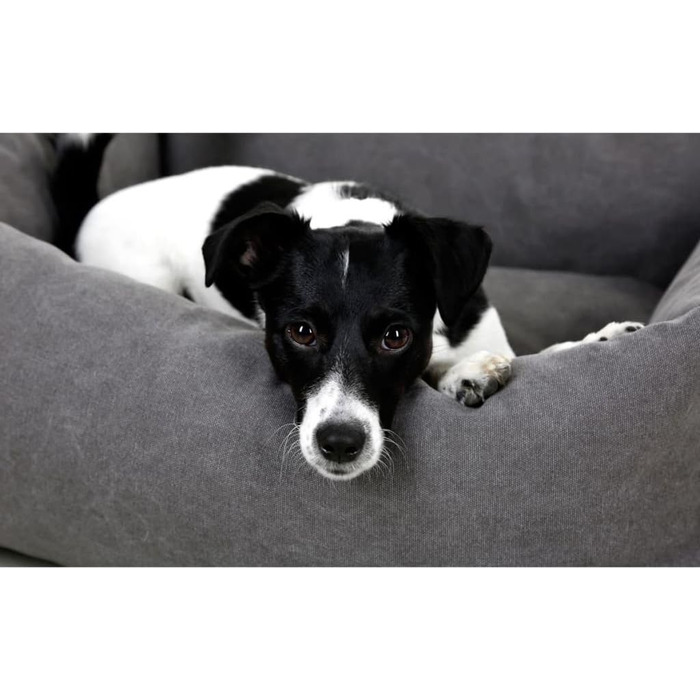 Кербл Лукка - м'яке ліжко для домашніх тварин, сірого кольору, 70x85 см