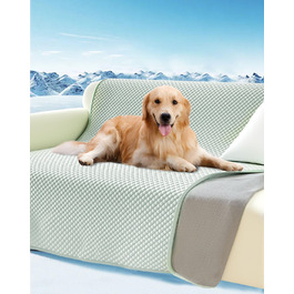 Килимок охолоджуючий для собак Lekereise, 157x206 см, зелений (миючий)