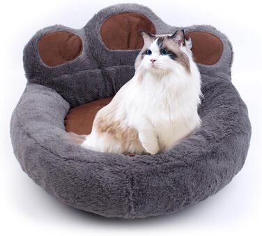 Лежак для собак і котів PETCUTE, м'який, для дрібних та середніх порід, праний, домашній