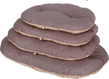 Подушка для тварин Kerbl Loneta, коричнево-сіра (58 x 43 см)