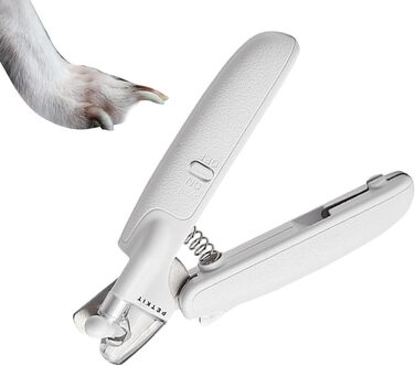 Кусачки для собак з підсвічуванням | Кусачки для тварин з LED | Точний триммер для цуценят - для собак, котів, дому, на вулицю, у подорожі, до ветеринара